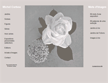 Tablet Screenshot of michelcorbou.com